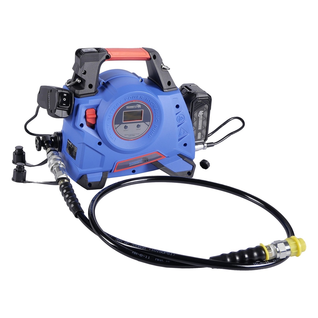 Hydraulic pump with battery 700 Bar