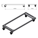 Frame for mobile workbench 124cm double