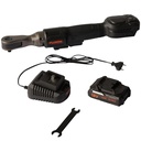 Cordless ratchet wrench 3/8" 100Nm 1x 2.0Ah battery 18V + charger