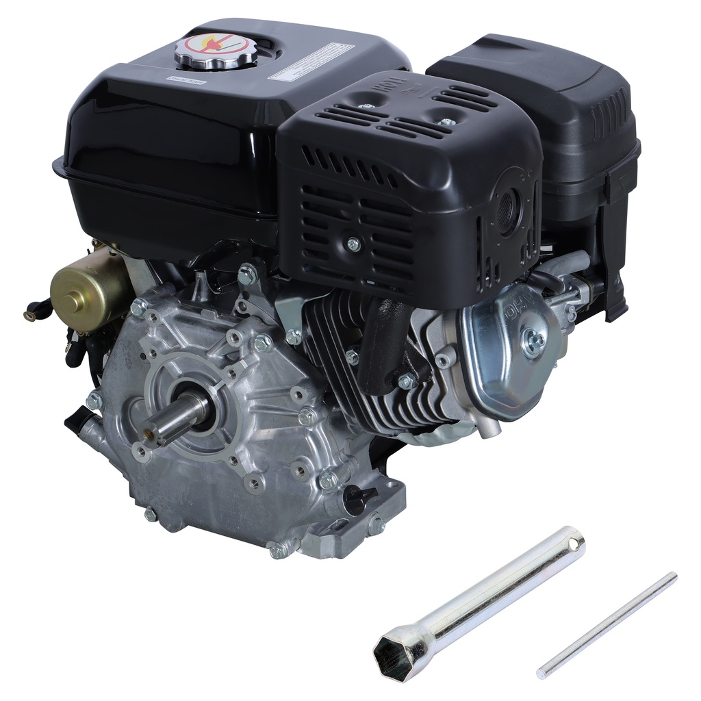 Gasoline engine E-start 9pk shaft size 25,4mm