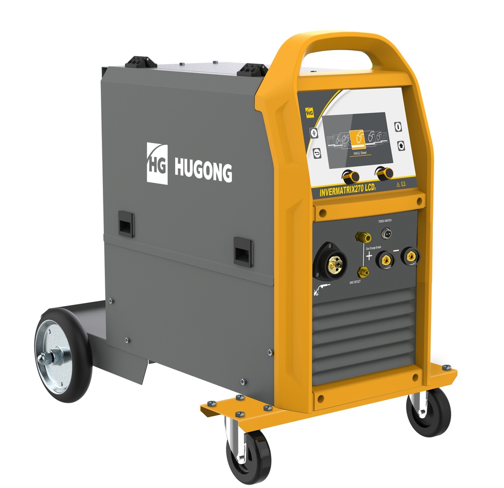 [INVERMATRIX270LCDIII] MIG welding machine LCD Pulse 270A