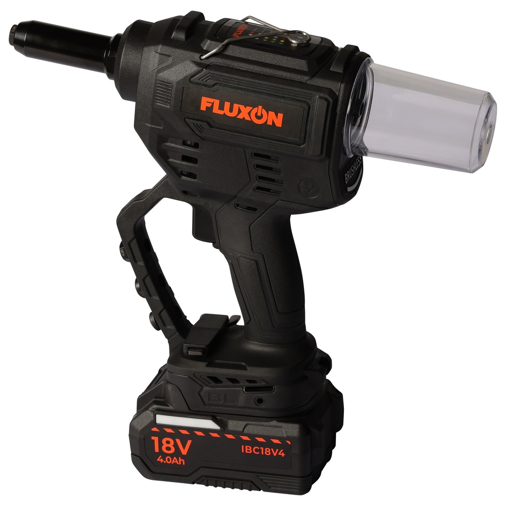 [IR28N20B1] Fluxon riveteuse sans fil incl. batterie 4 Ah et chargeur