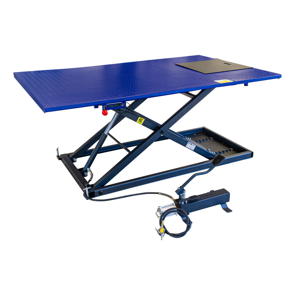 [ML75HA] Motorcycle lift table quad / trike 675kg pneumatic