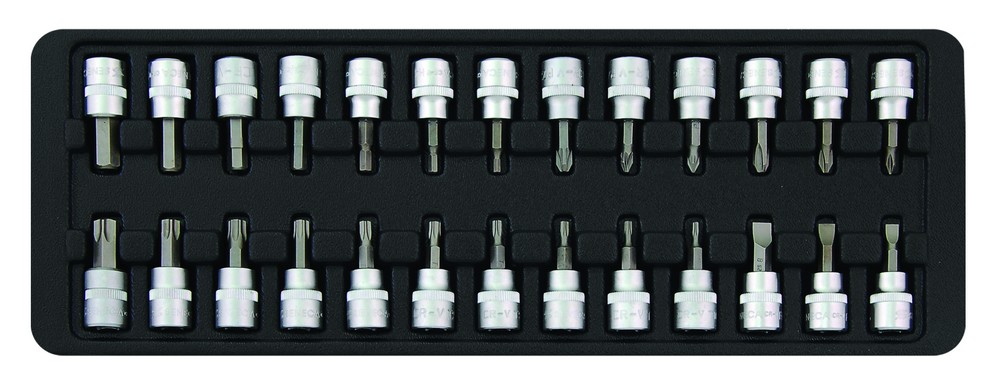 [910039] Socket bit set 3/8" 26 pcs