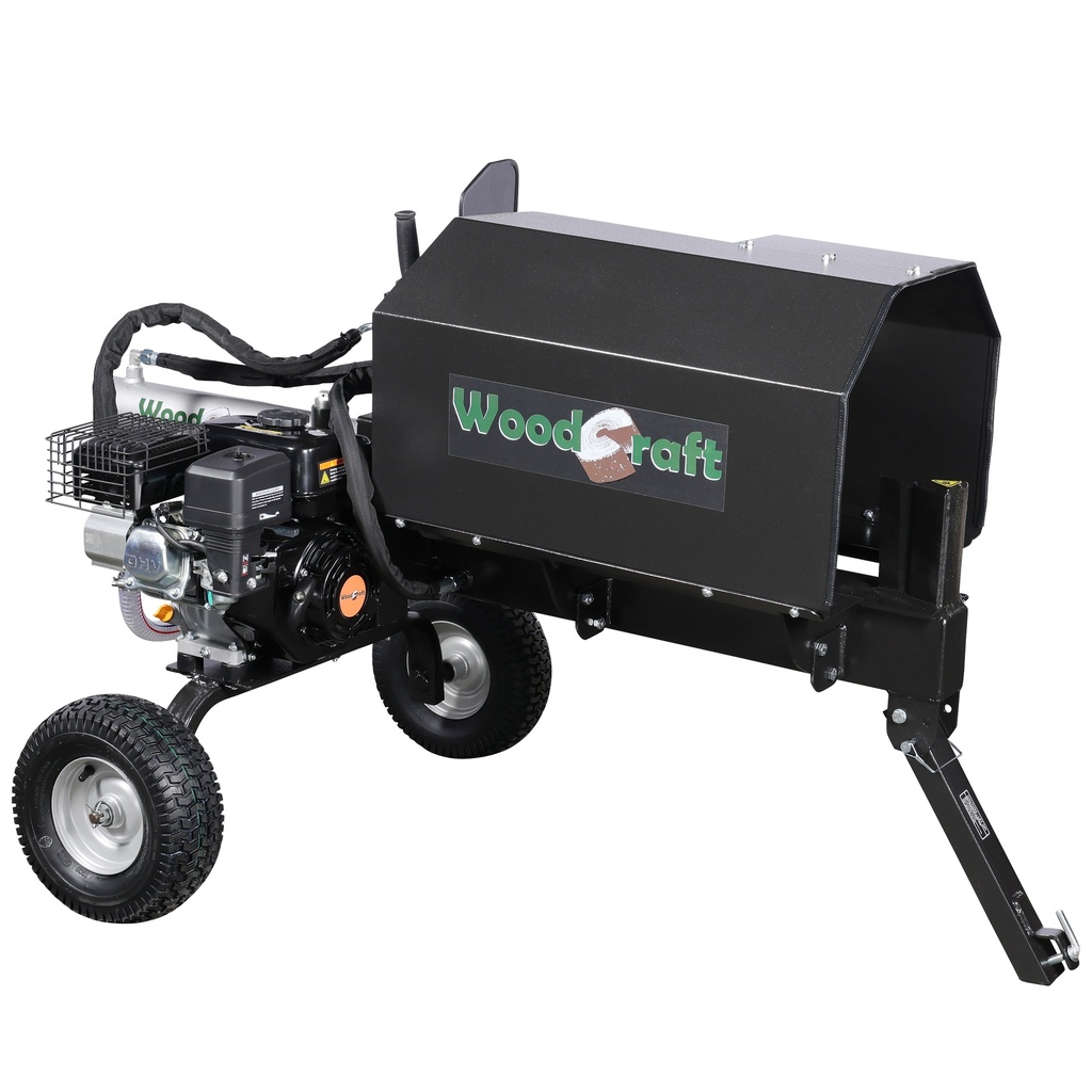 [LS12BN] Woodcraft houtklover 12 ton benzine horizontaal