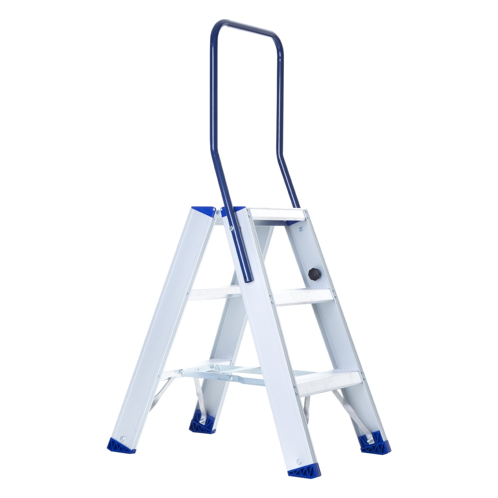 [ADT3] Aluminium dubbele trap 3 treden