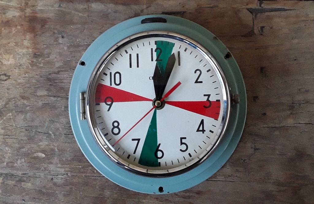 [VIN-971] Vintage Scheepsklok 